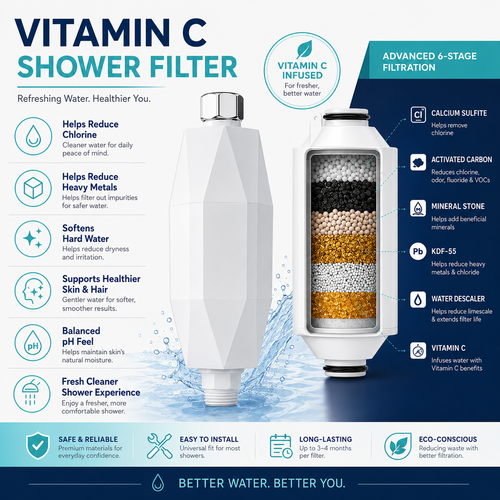 Premium Aqua Shower Filter