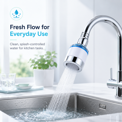 AquaFlow 360° Faucet Filter