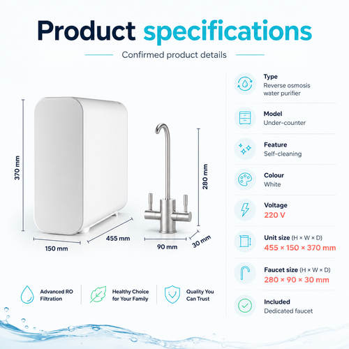 800 G Reverse Osmosis Water Purification System