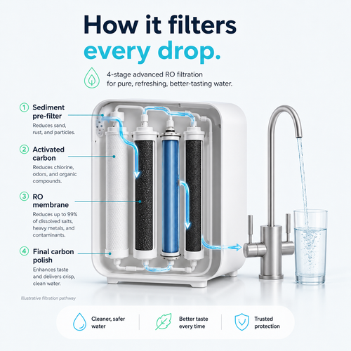 800 G Reverse Osmosis Water Purification System
