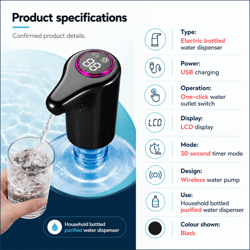 Gravity Water Filter Dispenser