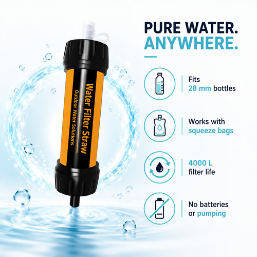 Portable Filter Water Bottle