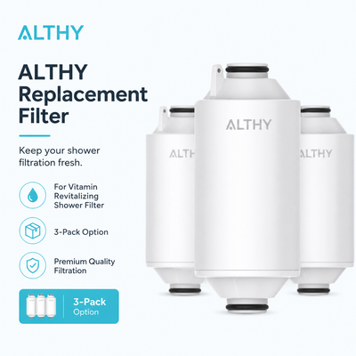 Althy 3 Pack Shower Replacement Filter